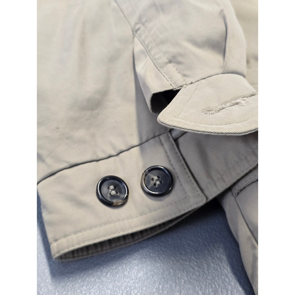 Roundtree & Yorke Field Jacket Mens 2XL Tan Quilted Lined Heavy Utility Coat - Picture 14 of 16